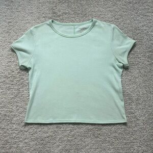 GUC Arizona Jean Company Mint Green Baby T-Shirt Crew Neck Short Sleeve
